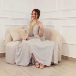 Women's Linen Fringe Traditional Long Robe - Image 5