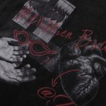 Cultural dark parody T-shirt short sleeved - Image 4